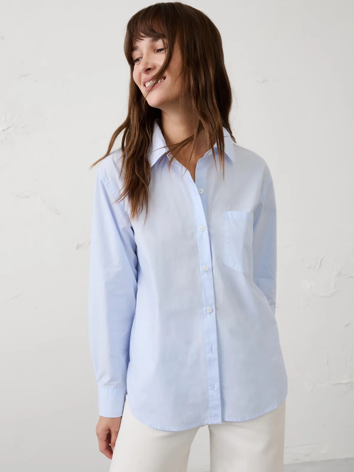 Perfect Poplin Shirt by Banana Republic