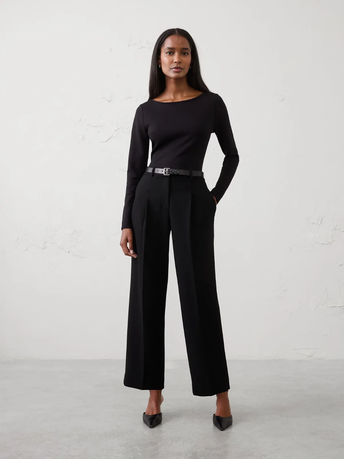 Soft Touch Boatneck Top by Banana Republic