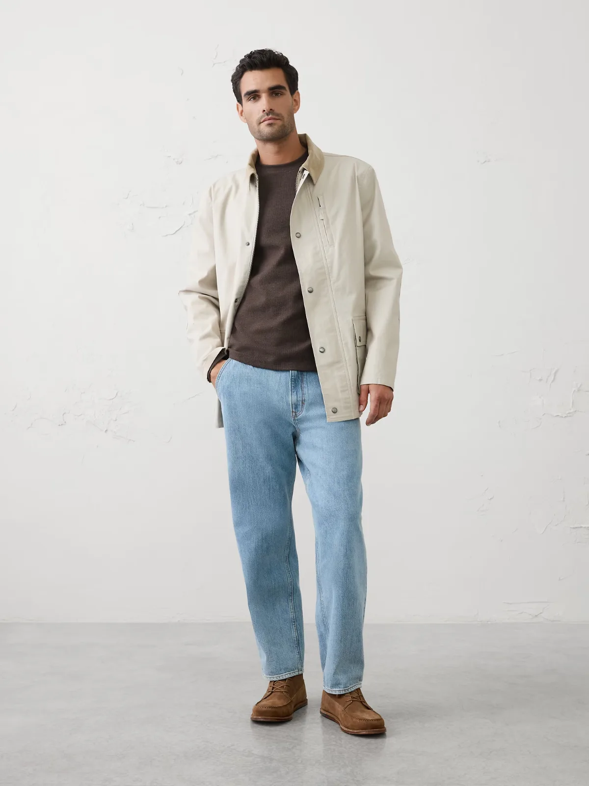 Cotton Utility Jacket by Banana Republic