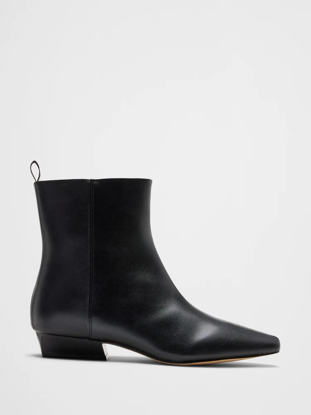 Vegan Leather Short Bootie by Banana Republic
