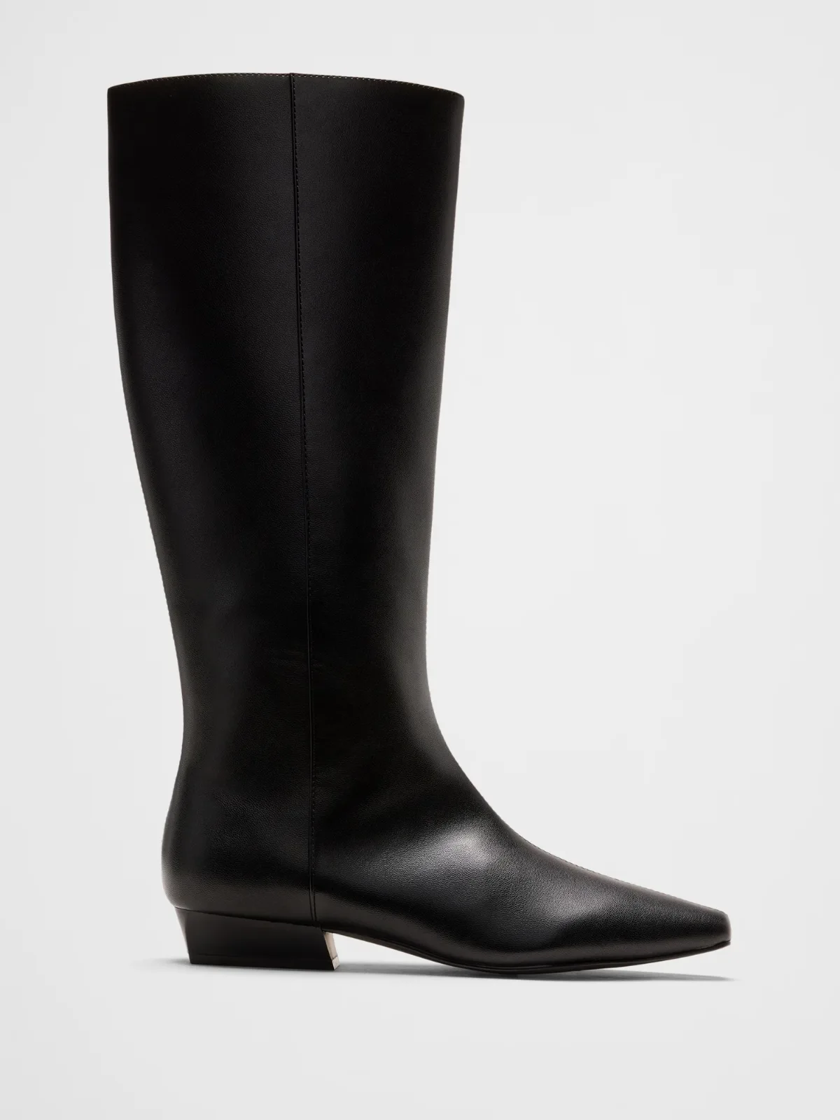 Vegan Leather Suede Tall Boot by Banana Republic