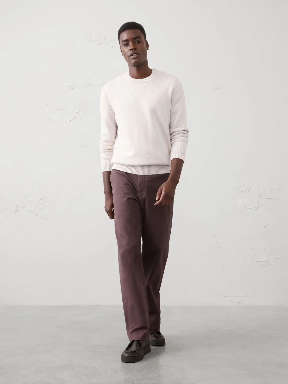 Lofty Crew-Neck Sweater by Banana Republic