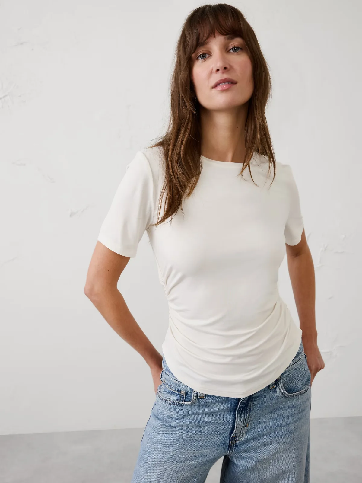 Sheen Slub T-Shirt by Banana Republic