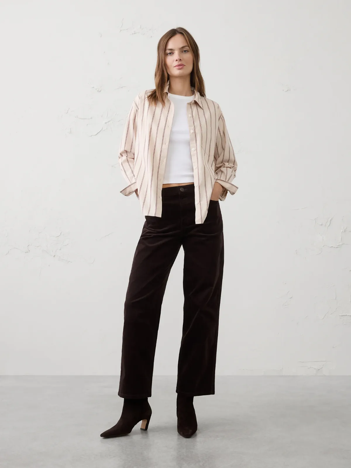 Perfect Poplin Shirt by Banana Republic