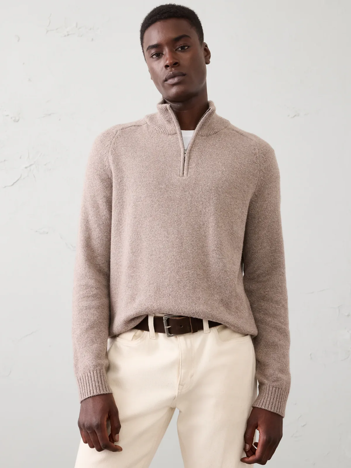 Cozy Quarter-Zip Sweater by Banana Republic