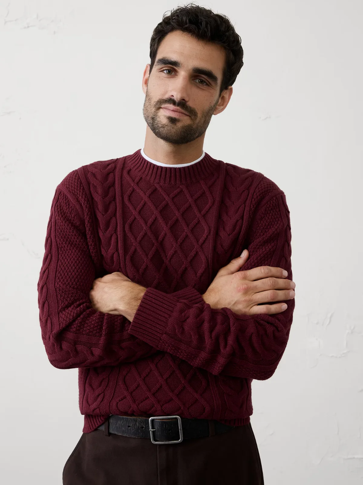Cable Sweater by Banana Republic