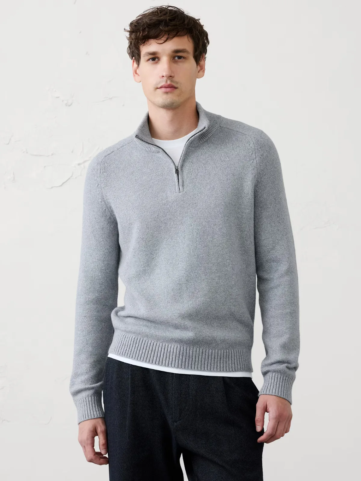 Cozy Quarter-Zip Sweater