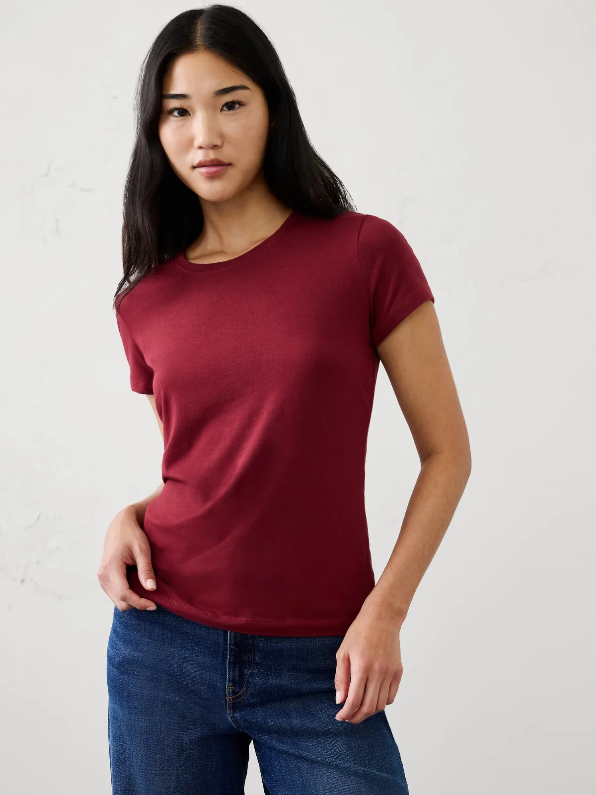 Timeless Crew-Neck T-Shirt by Banana Republic