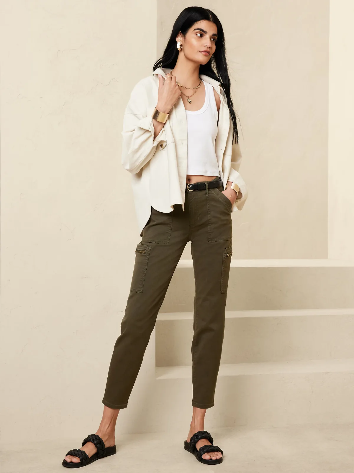 Skinny Utility Jean by Banana Republic