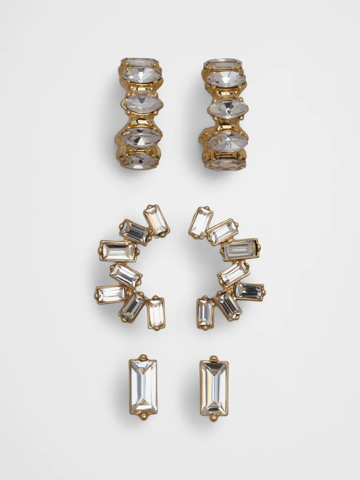 Baguette Earrings Multipack by Banana Republic