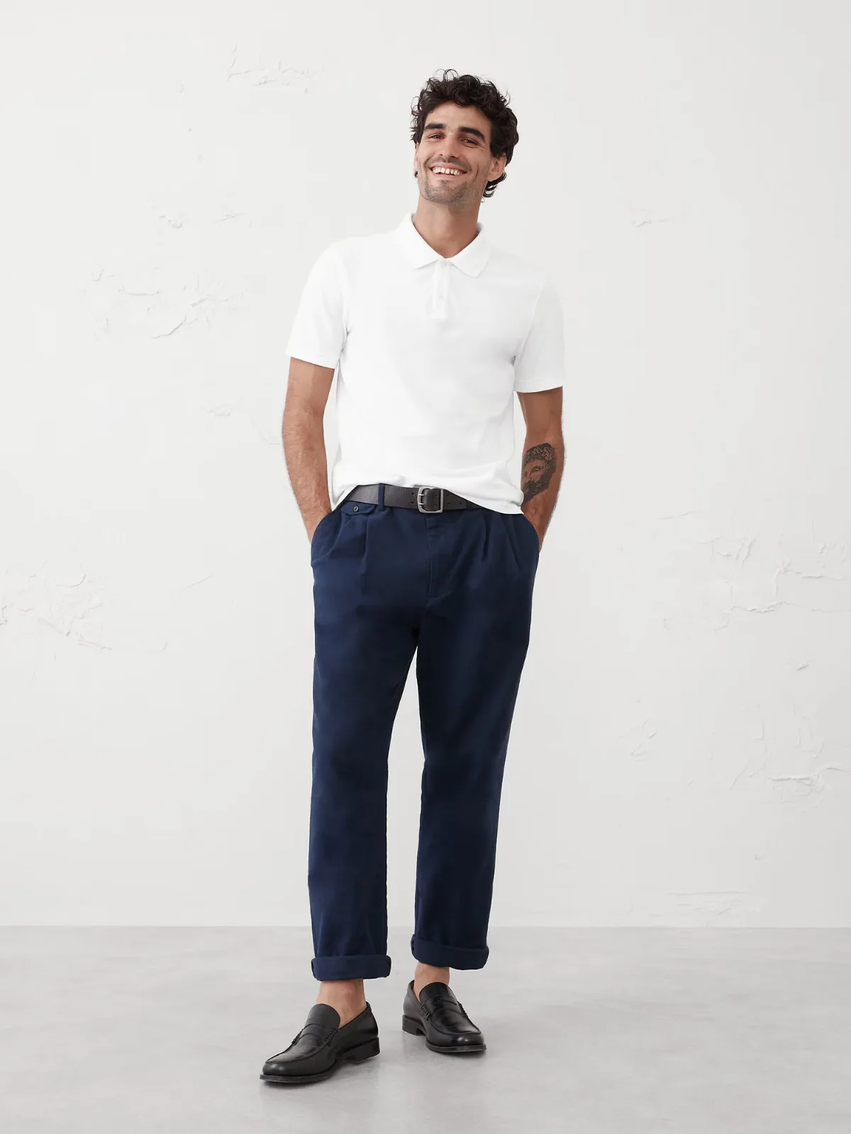 Slim-Fit Pique Polo by Banana Republic