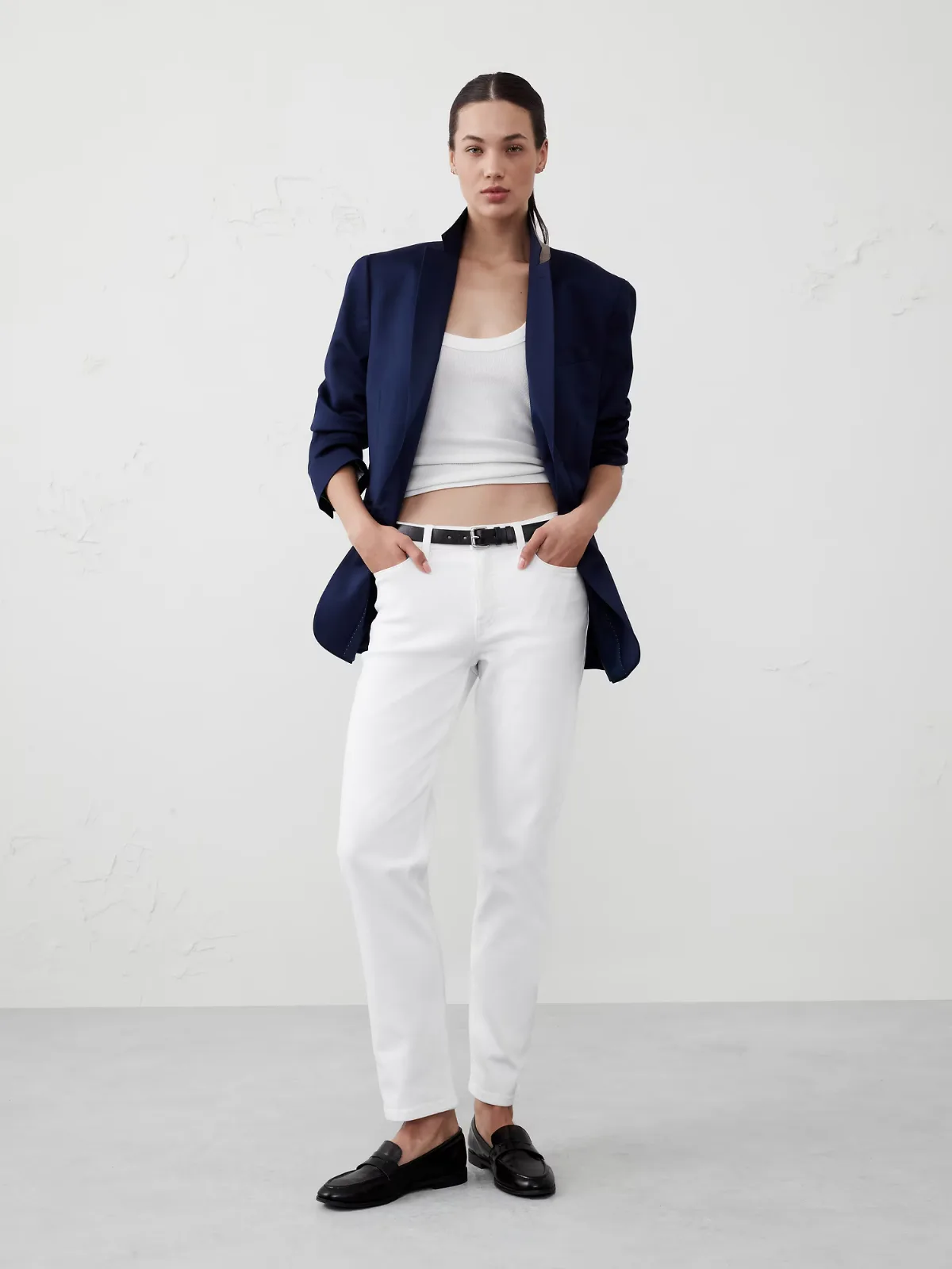 Mid-Rise Slim Jean by Banana Republic