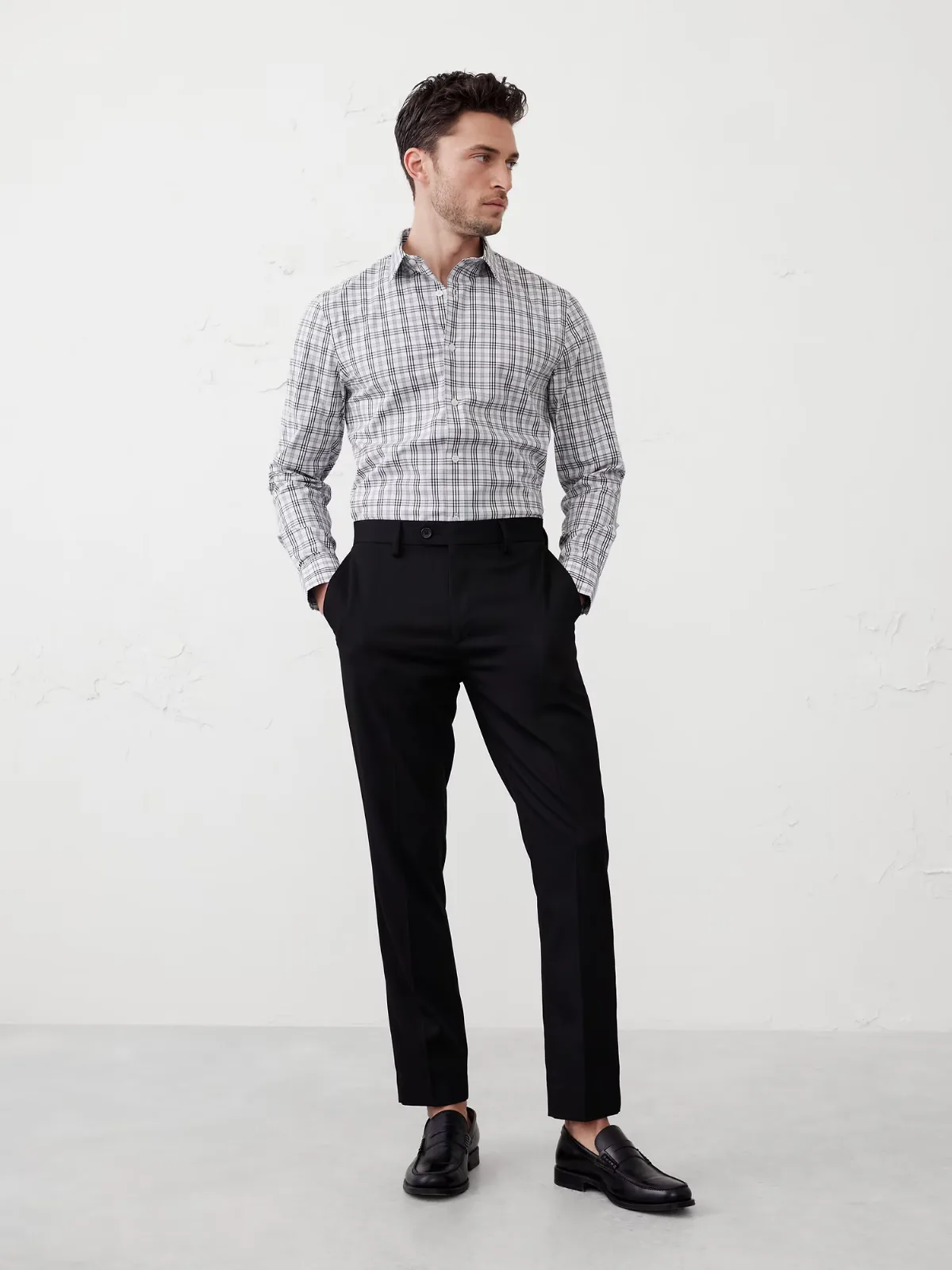 Slim-Fit Dress Shirt by Banana Republic