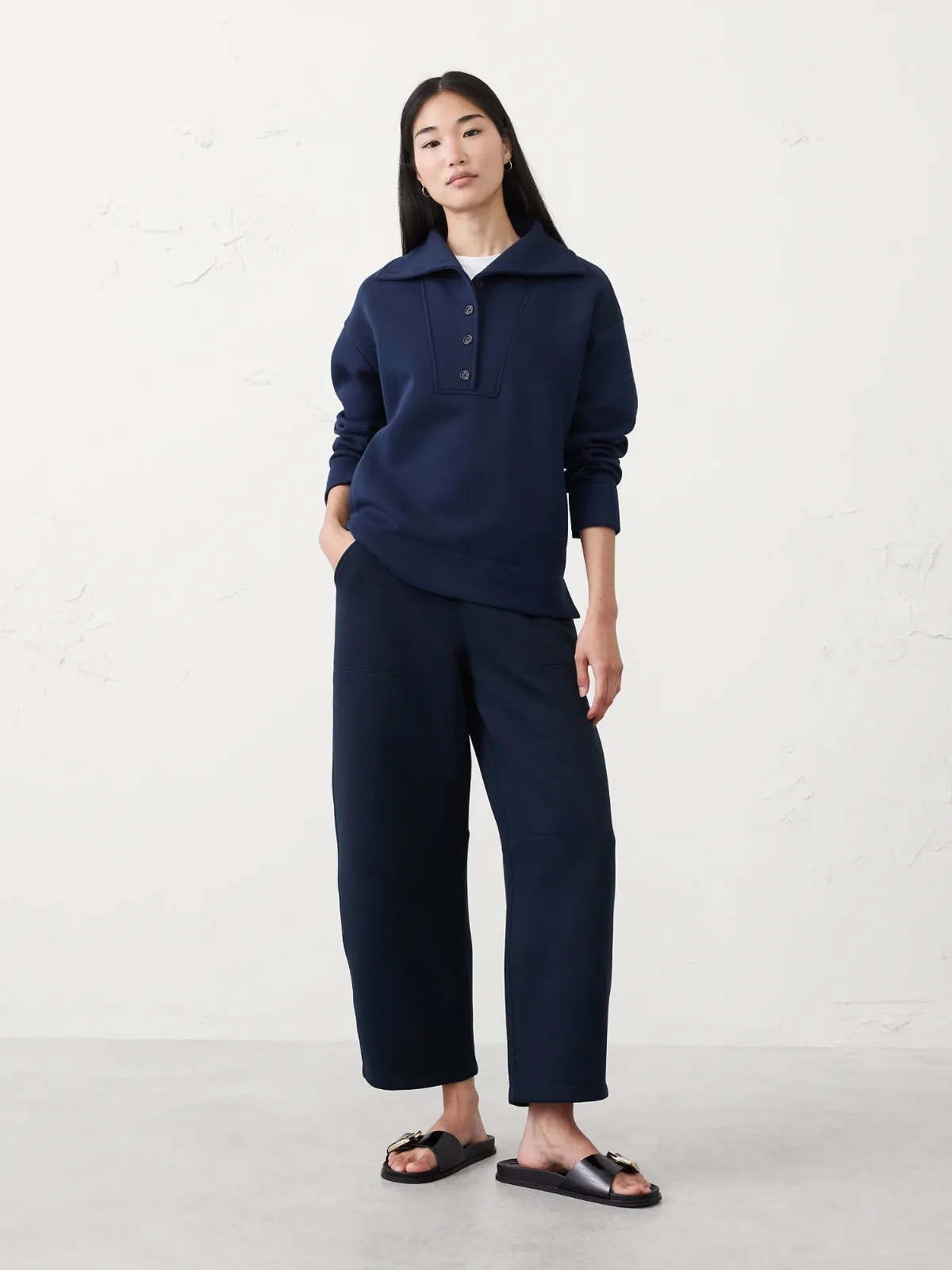 Weekender Slim Barrel High-Rise Pant by Banana Republic