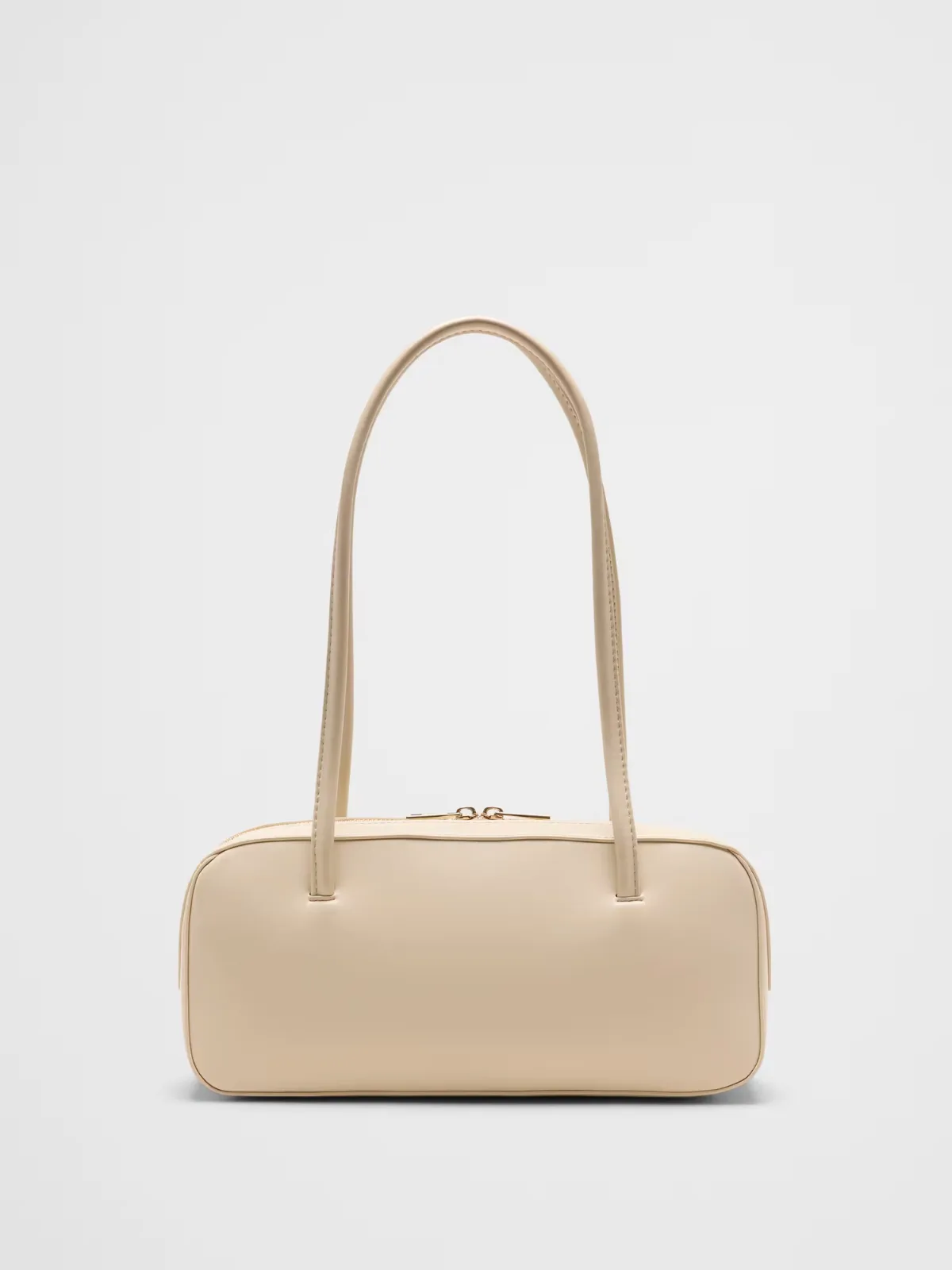 Vegan Leather East West Top Handle Bag