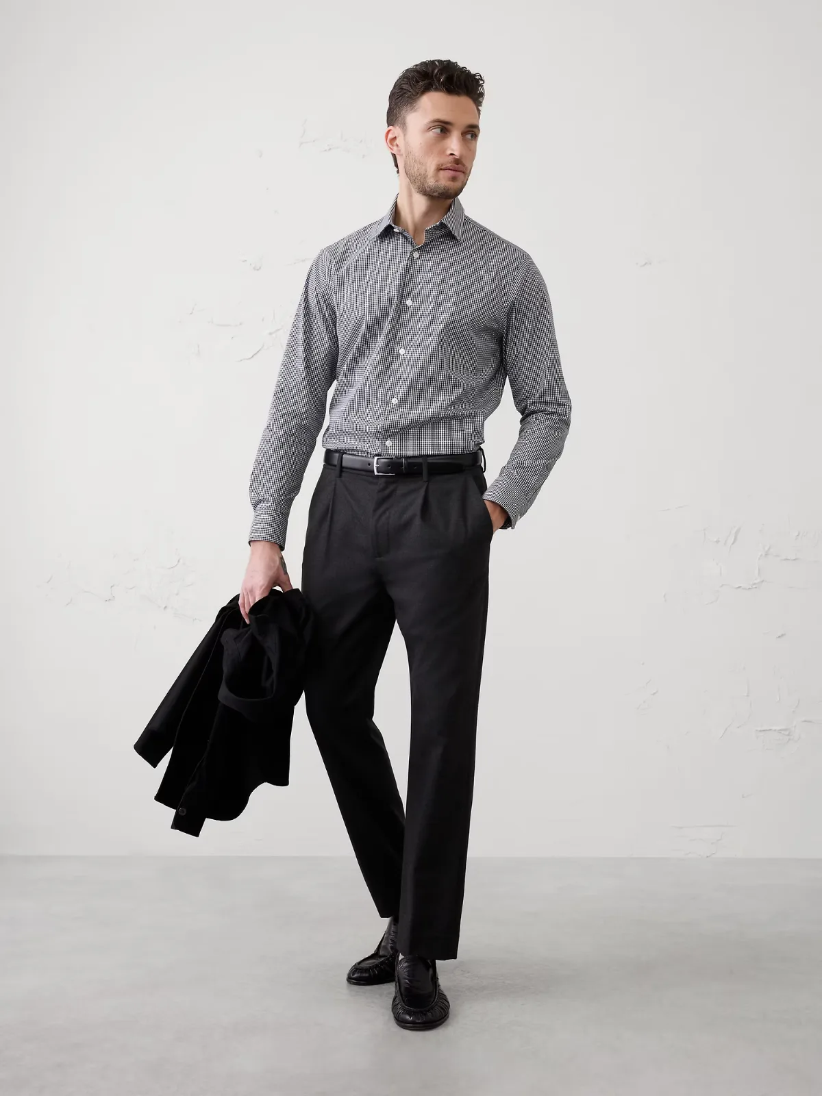 Athletic-Fit Dress Shirt by Banana Republic