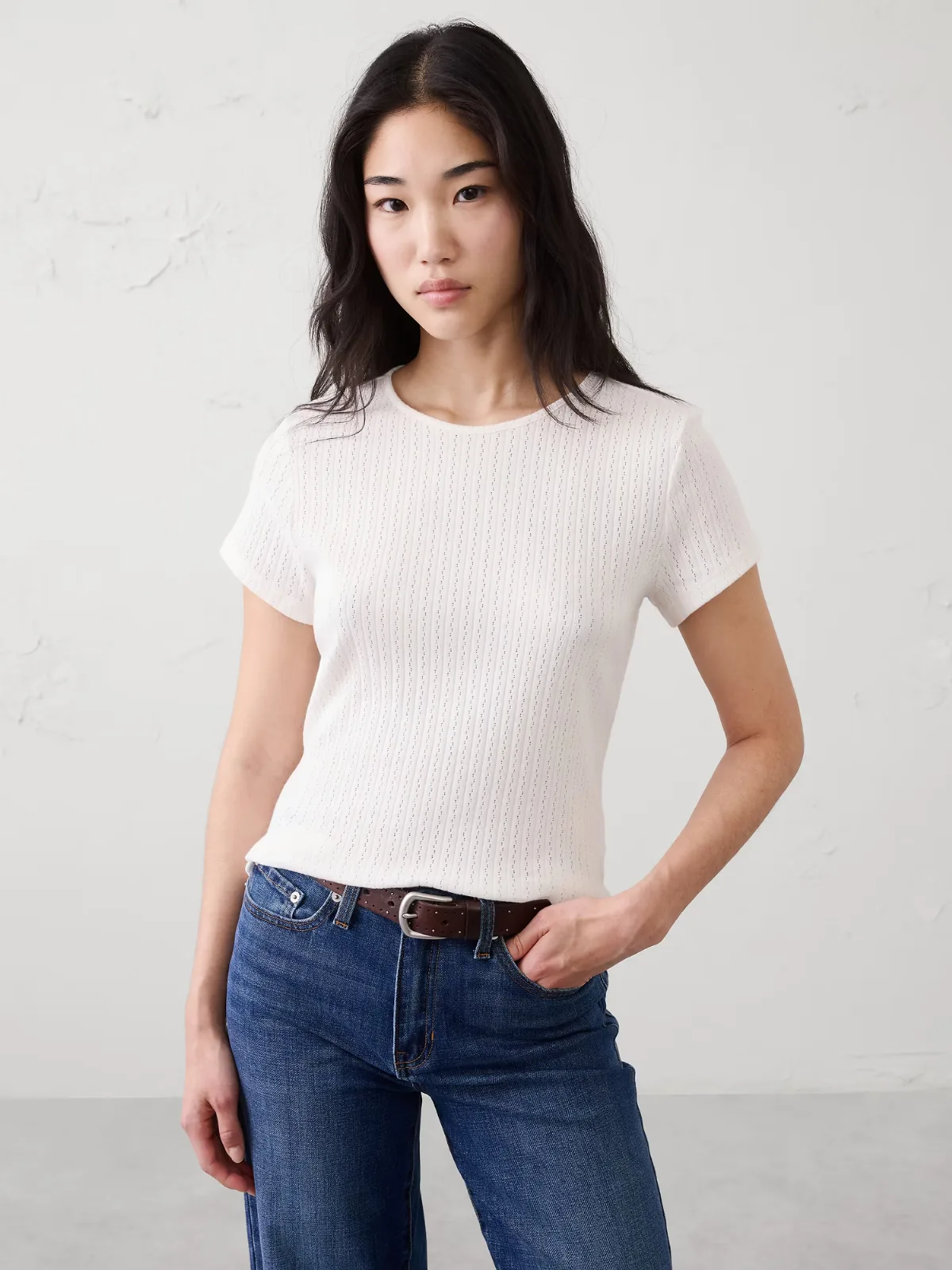 Pointelle Baby T-Shirt by Banana Republic