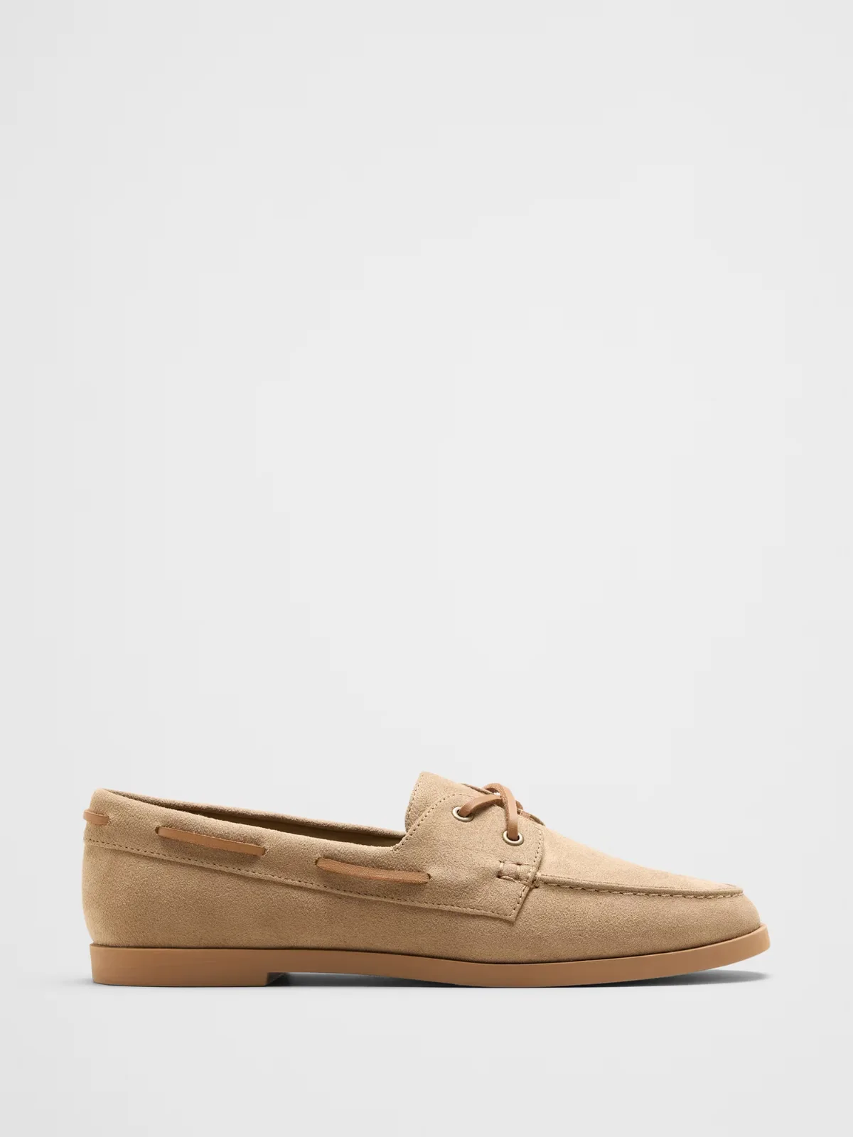 Vegan Suede Boat Shoe by Banana Republic