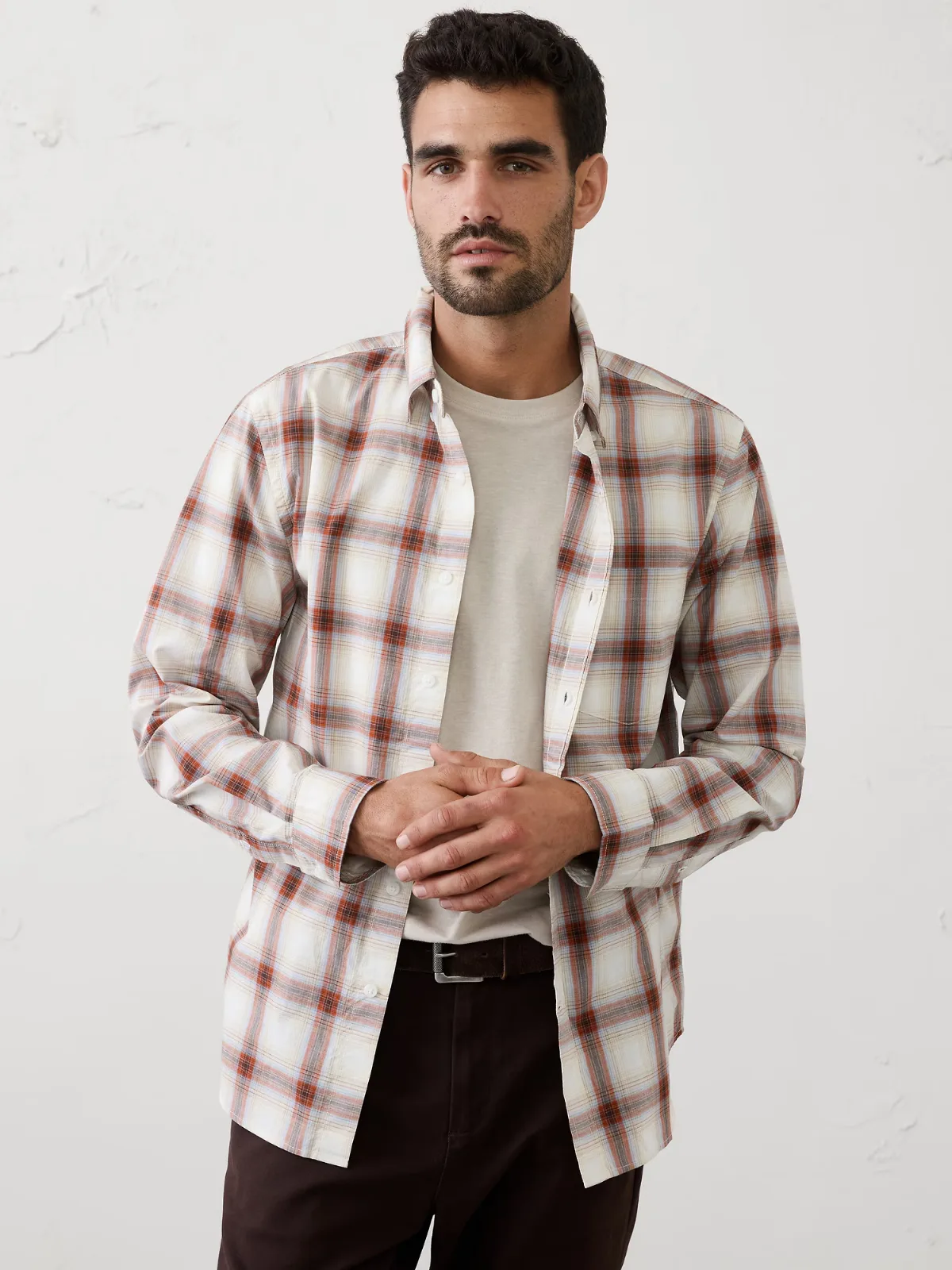 Slim-Fit Softwash Cotton Shirt