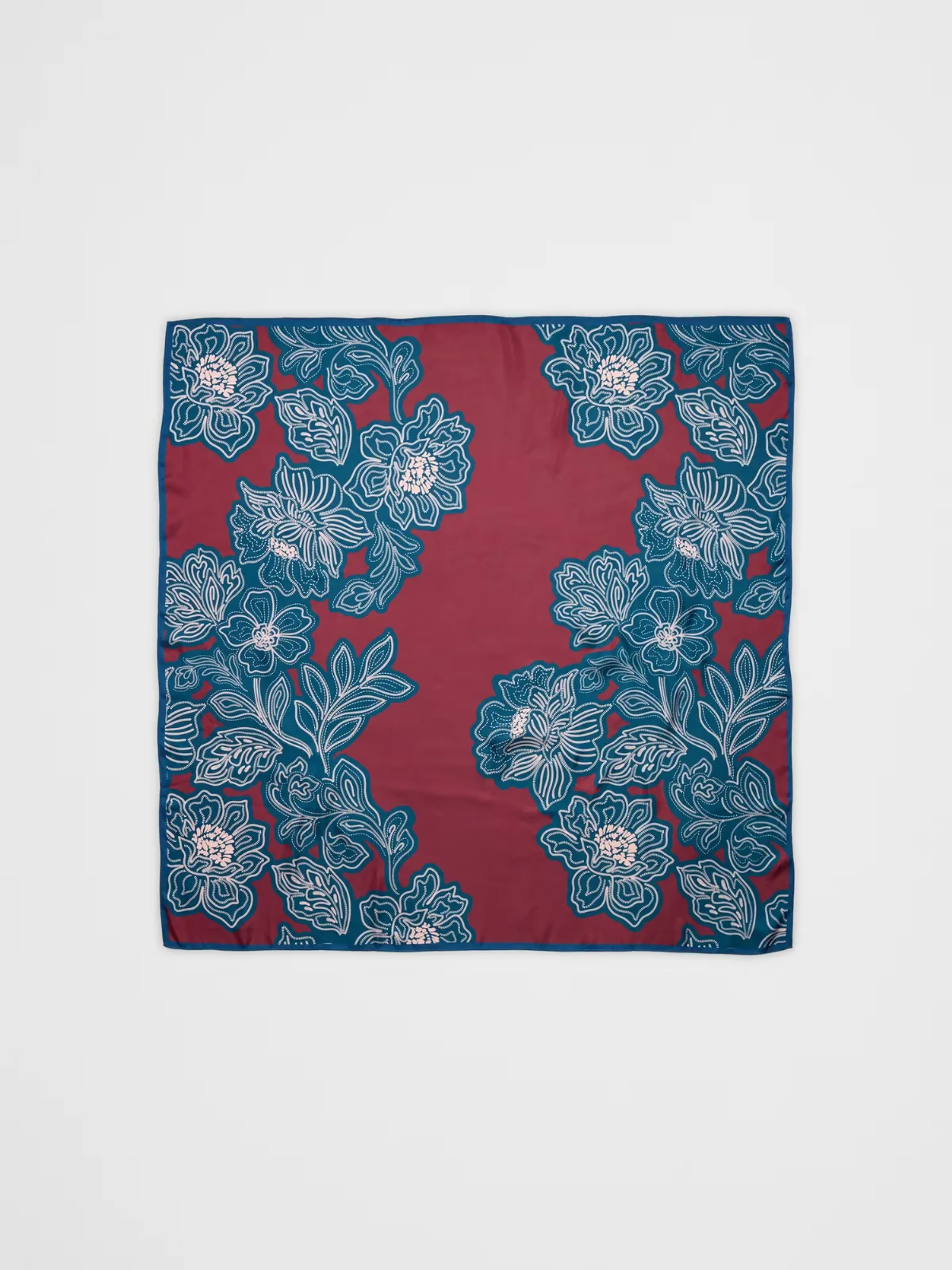 Silky Square Scarf