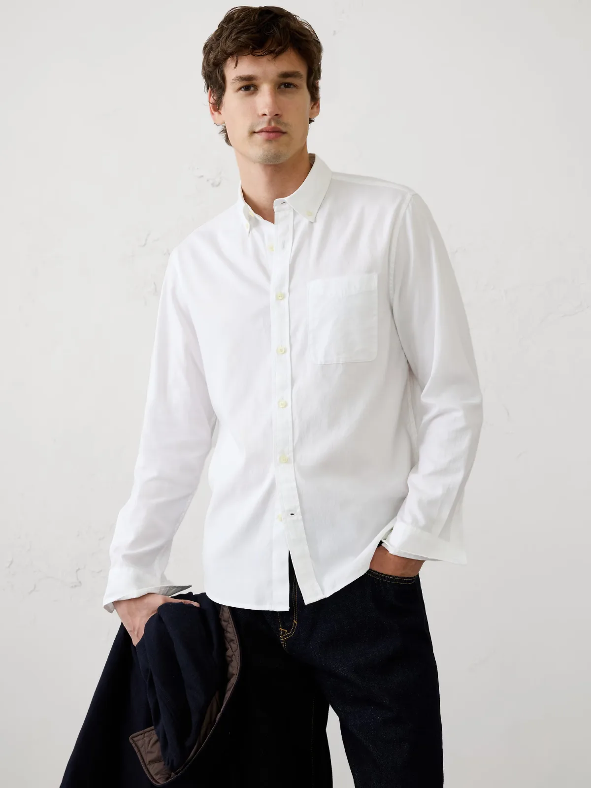 Standard-Fit Oxford Shirt