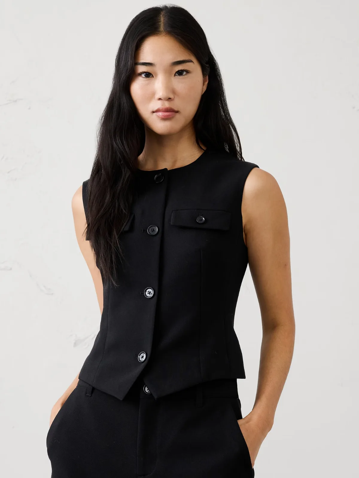 Cutaway Vest by Banana Republic
