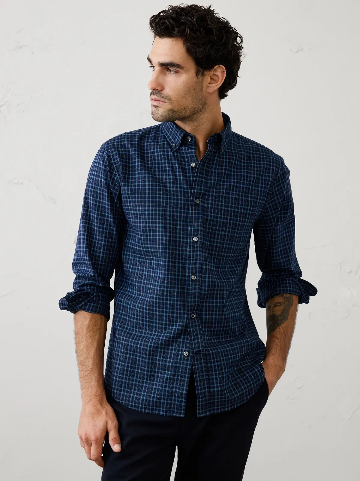 Slim-Fit Oxford Shirt by Banana Republic