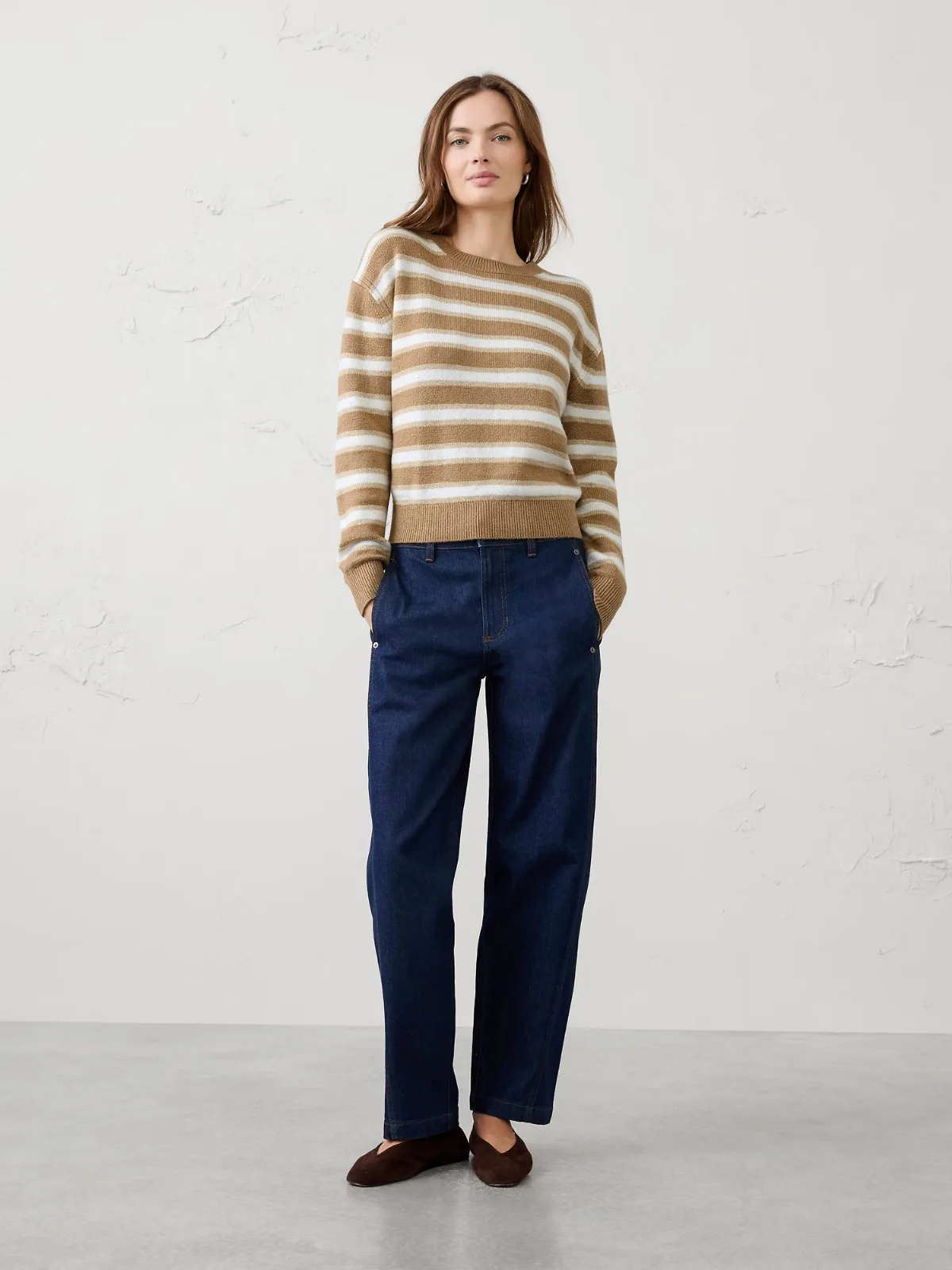 Coveted Striped Sweater by Banana Republic
