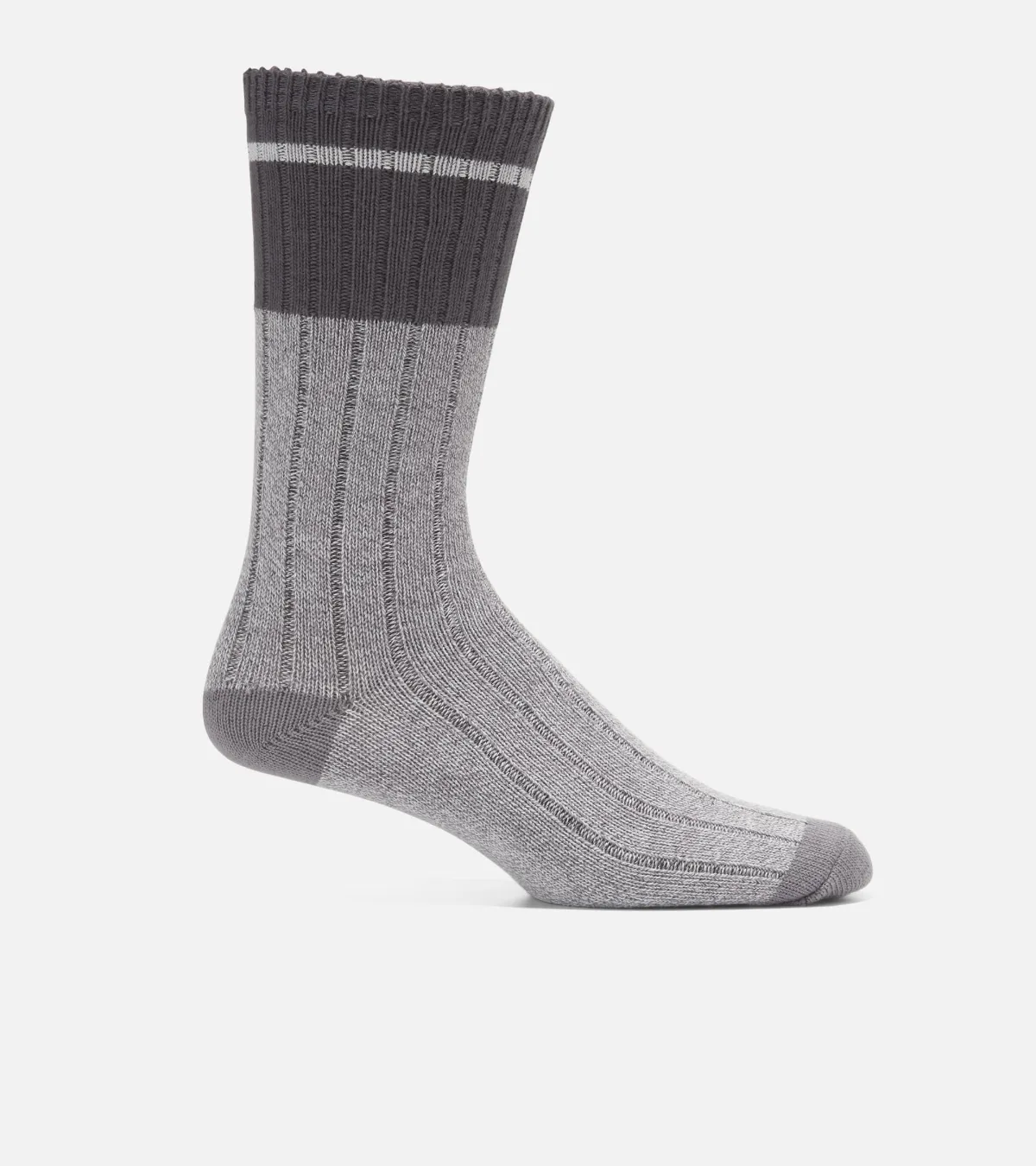 Ribbed Casual Crew Socks by COLE HAAN