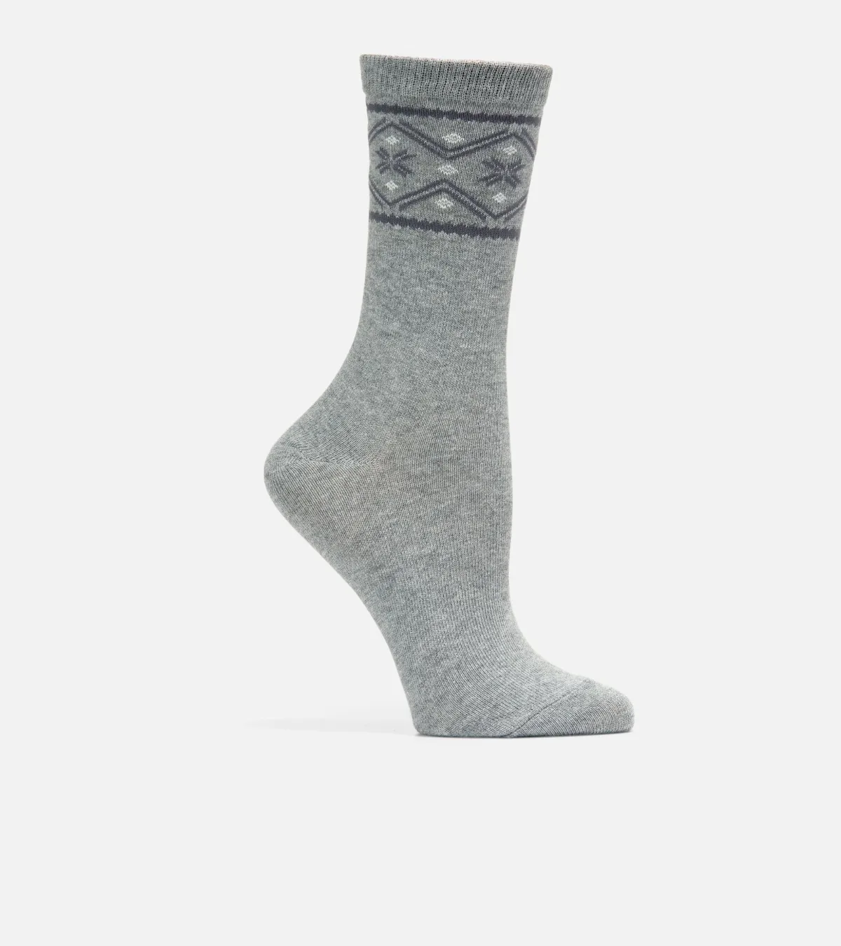 Fairisle Dress Crew Socks by COLE HAAN