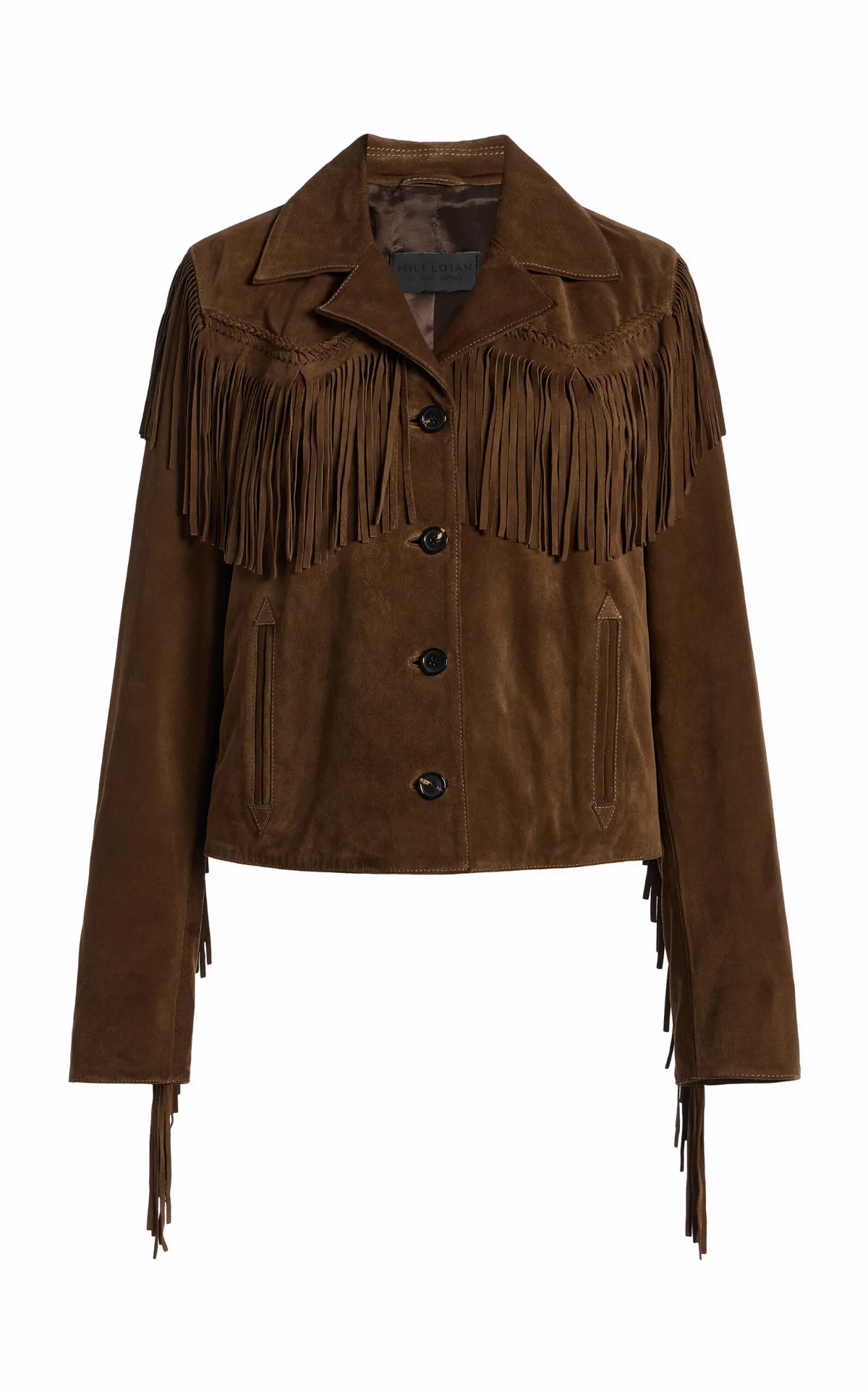 Eloi Fringed Suede Jacket