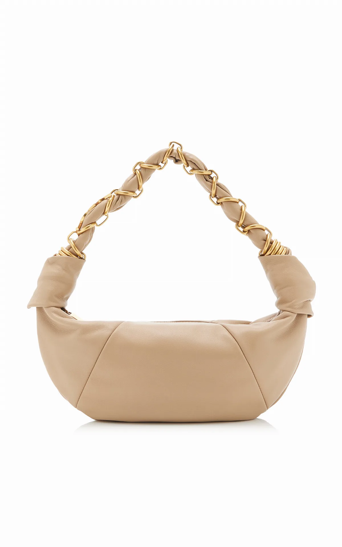 Amalia Mini Leather Hobo Bag by Saint Laurent