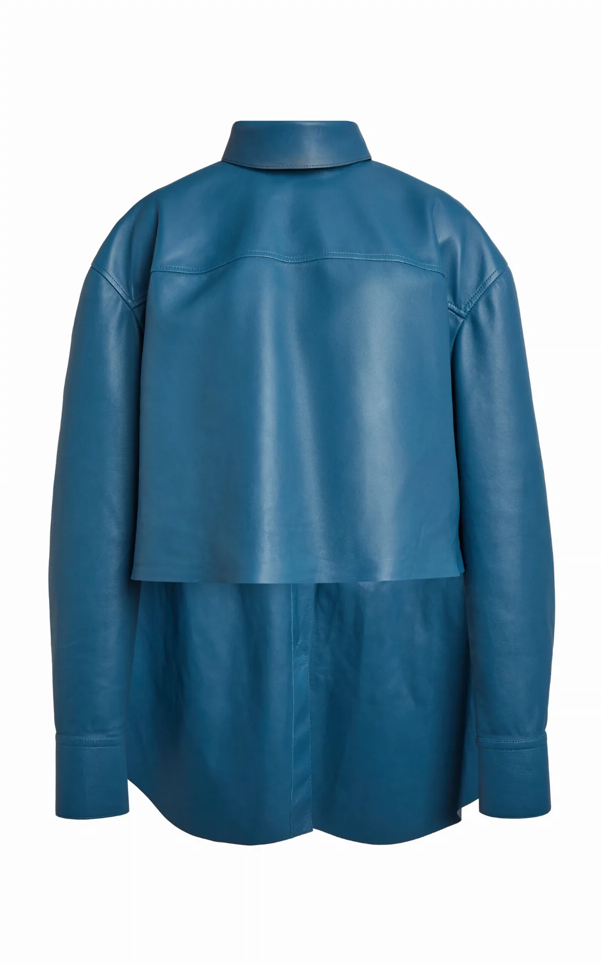 Tie-Back Leather Shirt by GIVENCHY