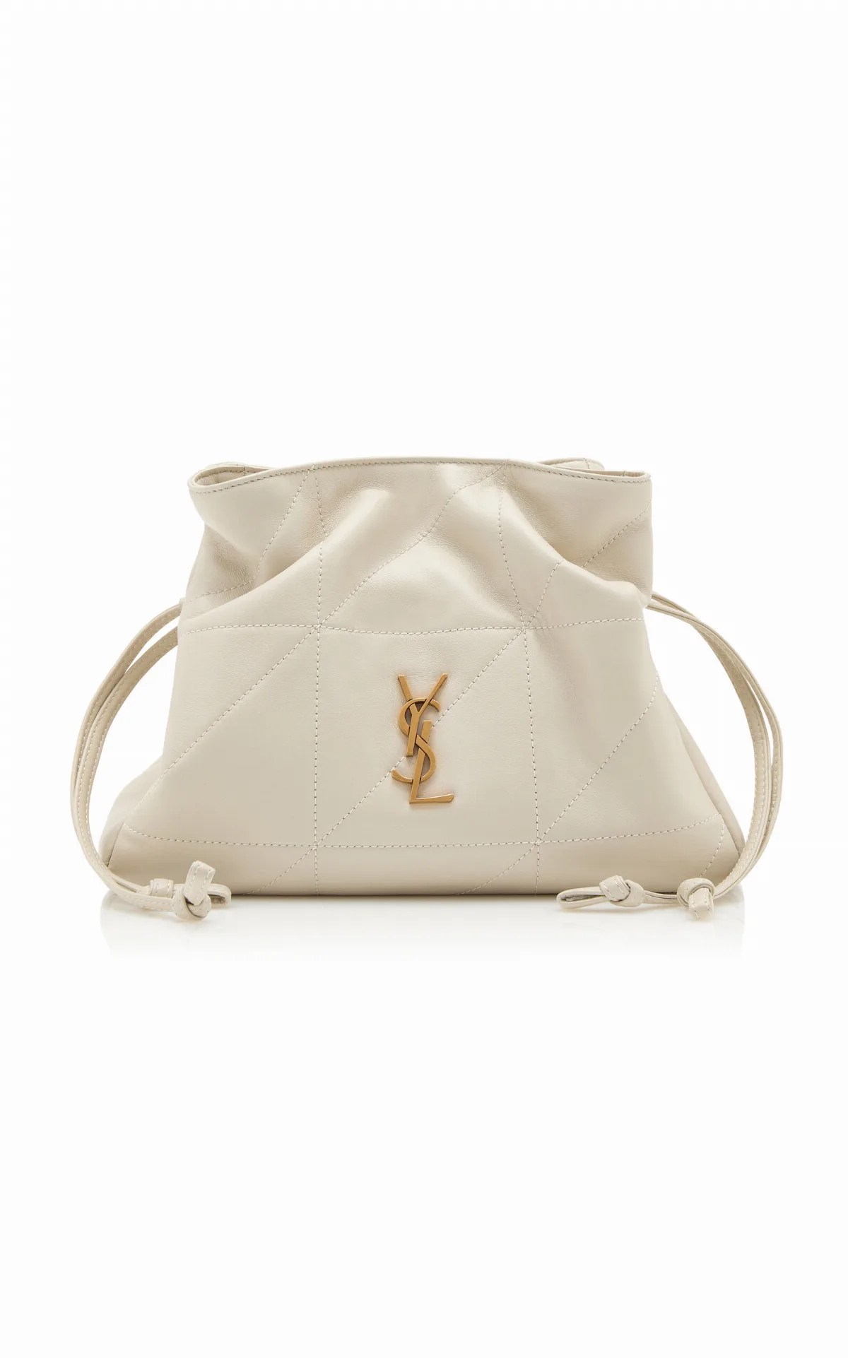 Jamie Leather Shoulder Pouch by Saint Laurent