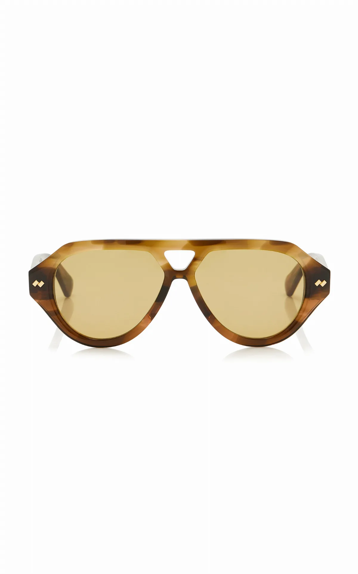 Aviator Acetate Sunglasses by Bottega Veneta