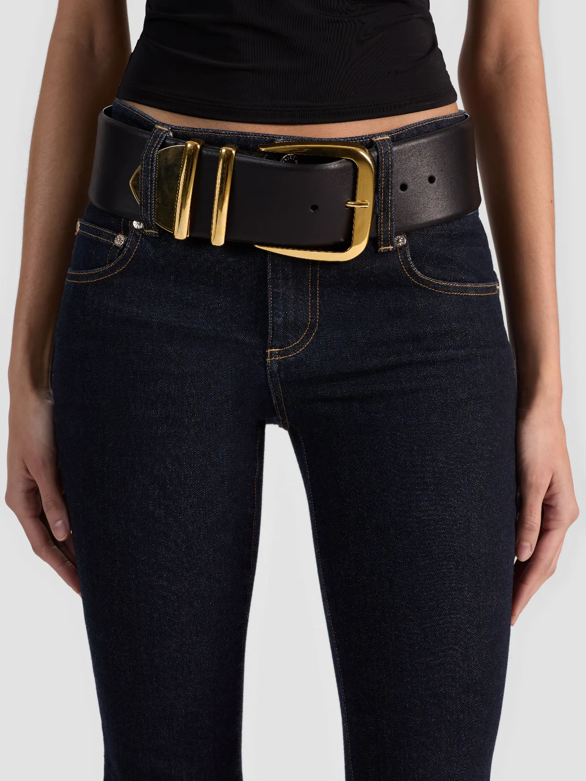 Harley Wide Belt by Alice + Olivia