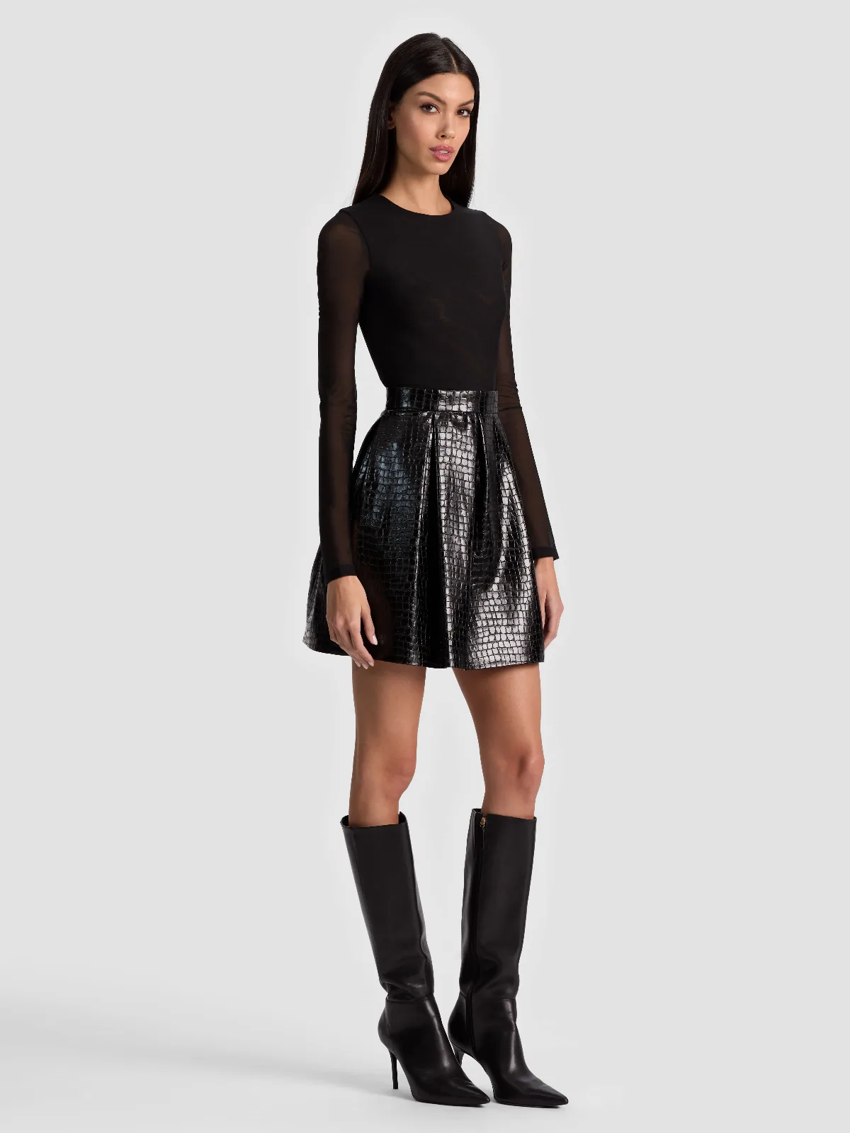 Chara Vegan Mini Dress by Alice + Olivia