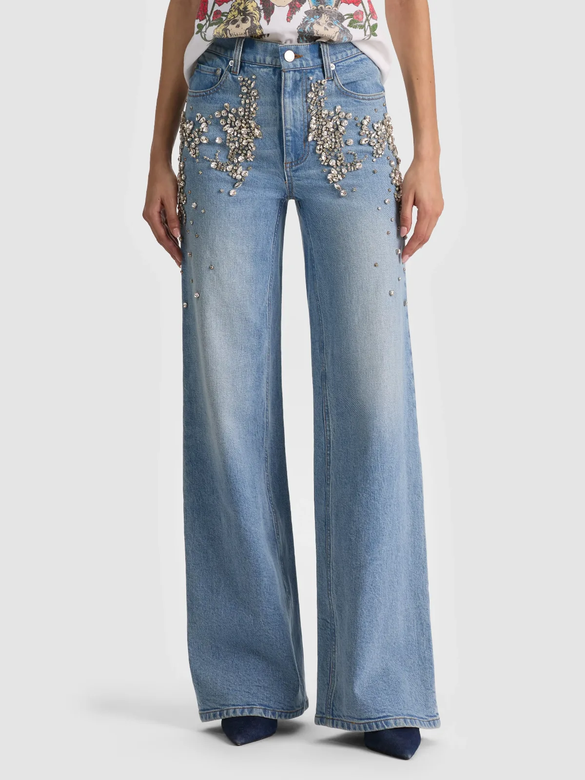 Chic Embellished Jean - Celine Vintage