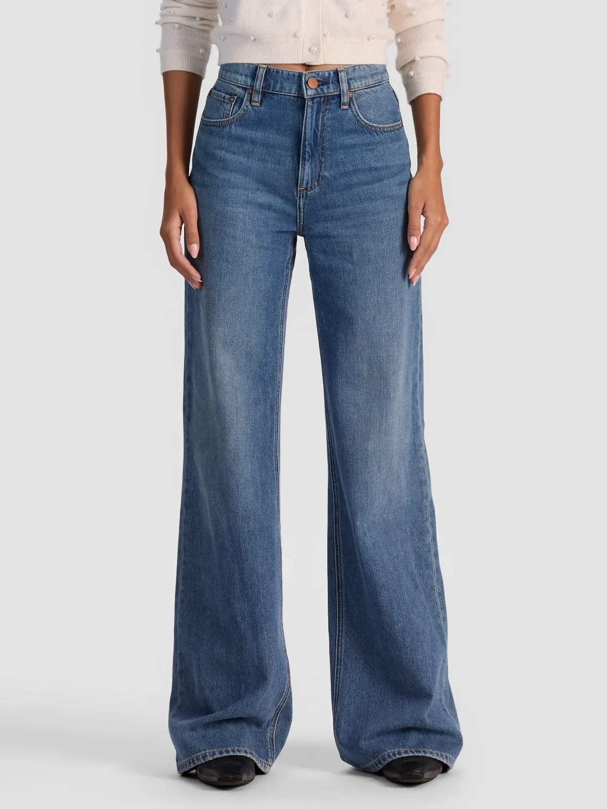 Chic Jean - Brooklyn Blue by Alice + Olivia