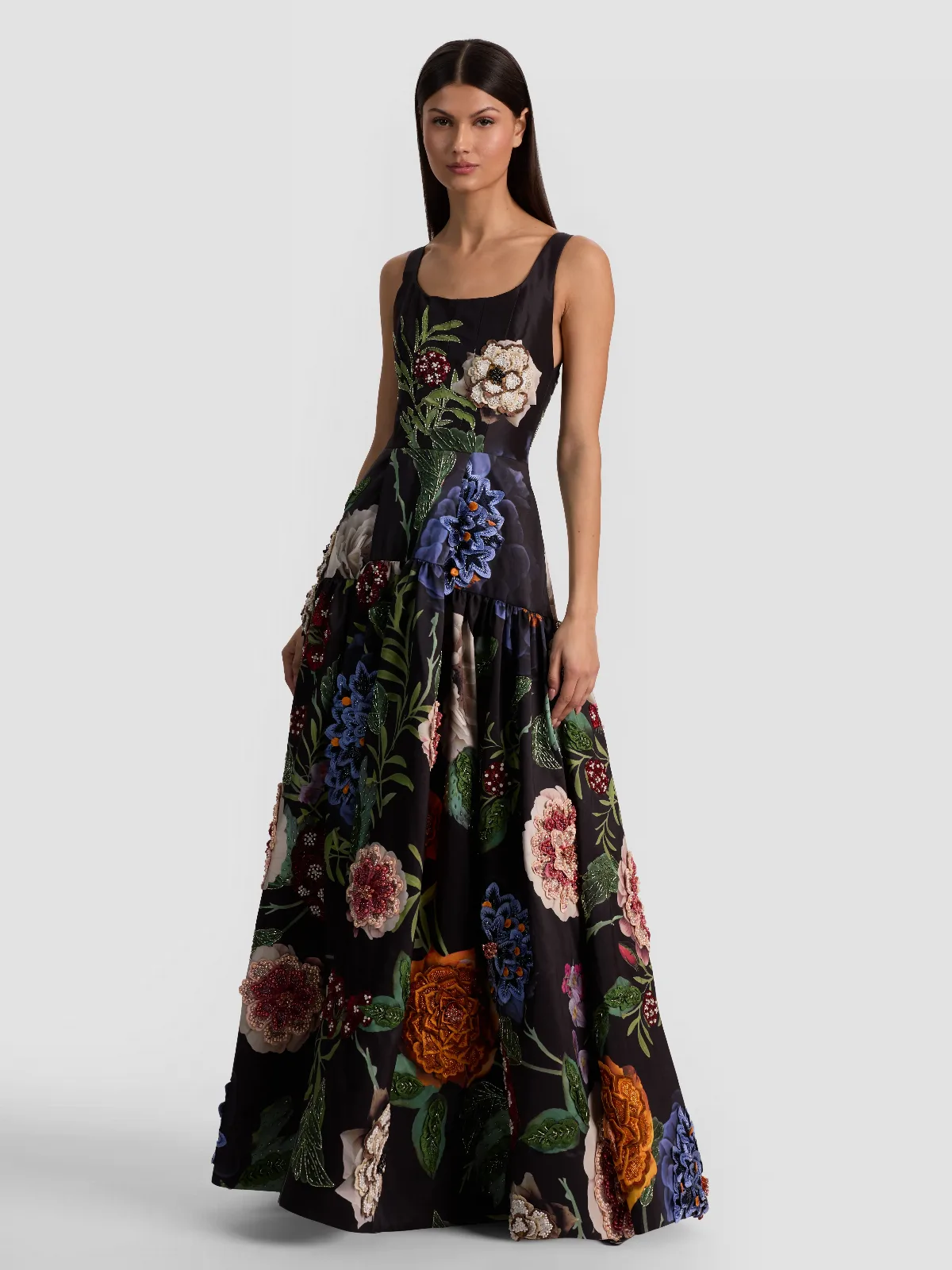 Maxine Embellished Gown by Alice + Olivia