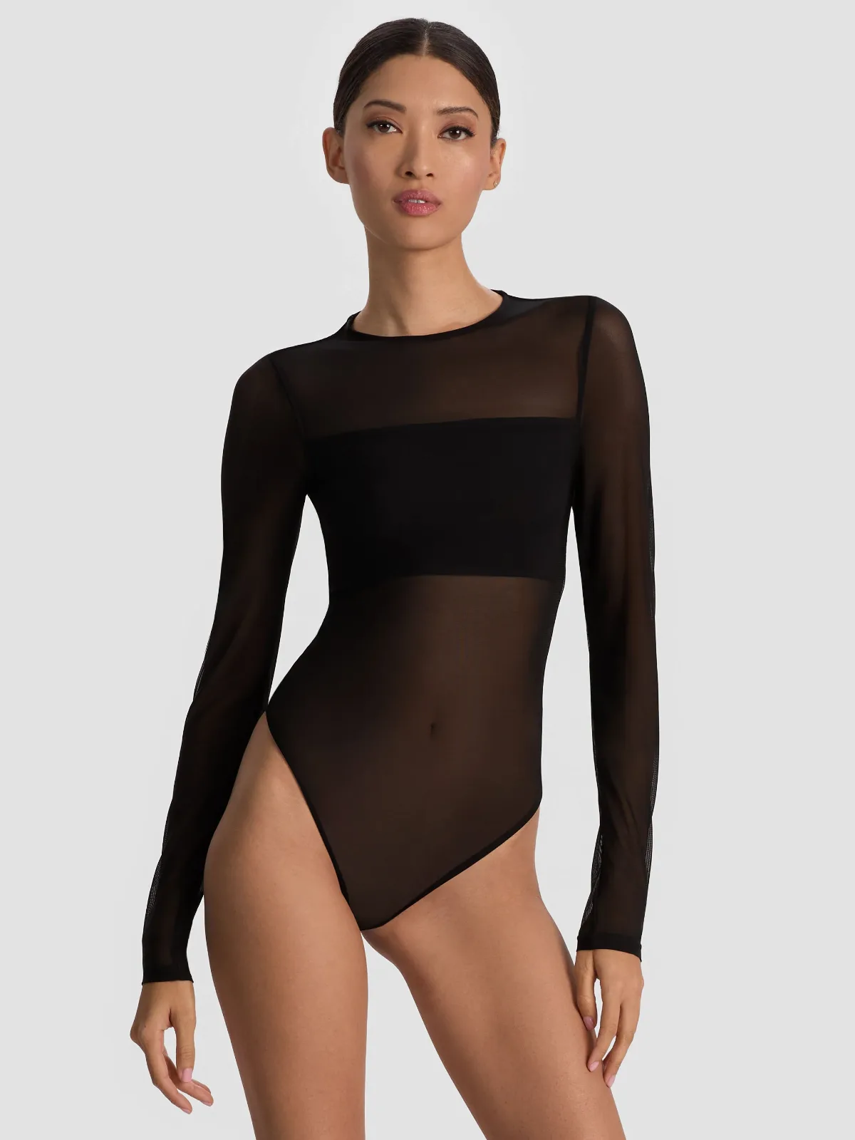Bandeau Long Sleeve Bodysuit