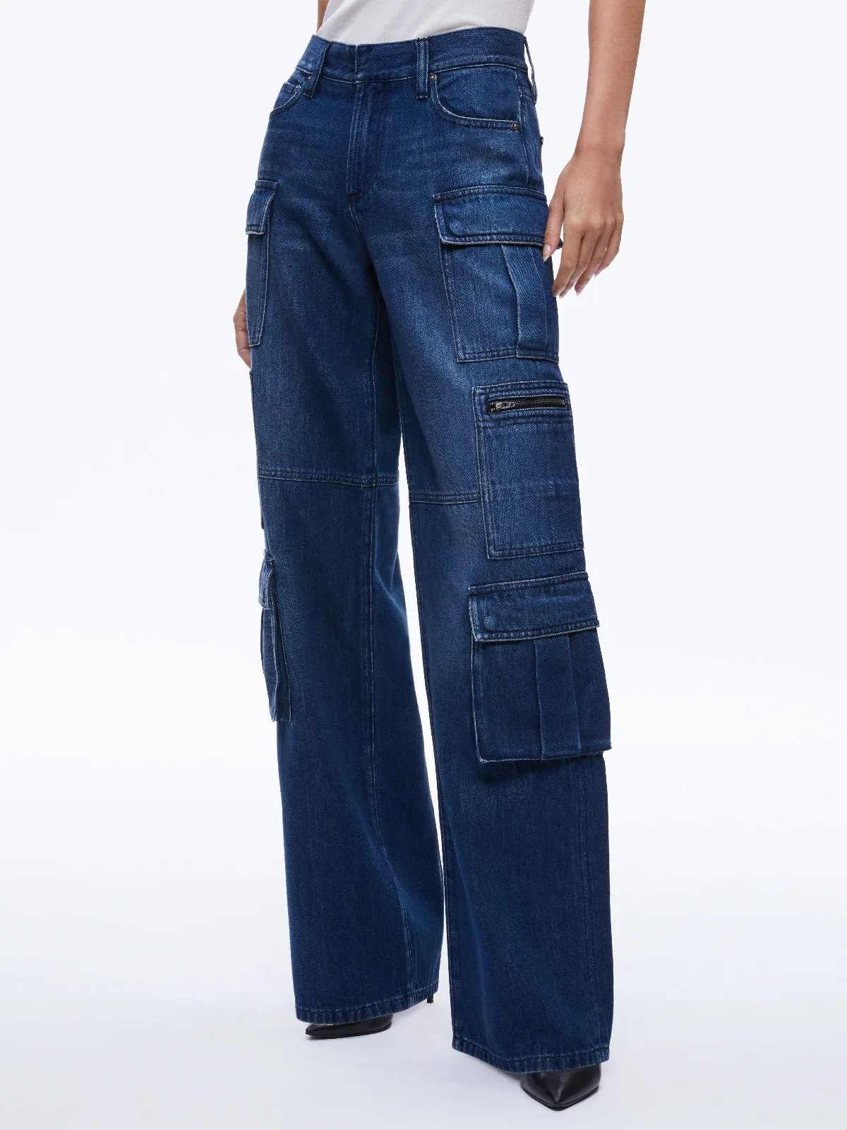 Cay Cargo Jean by Alice + Olivia