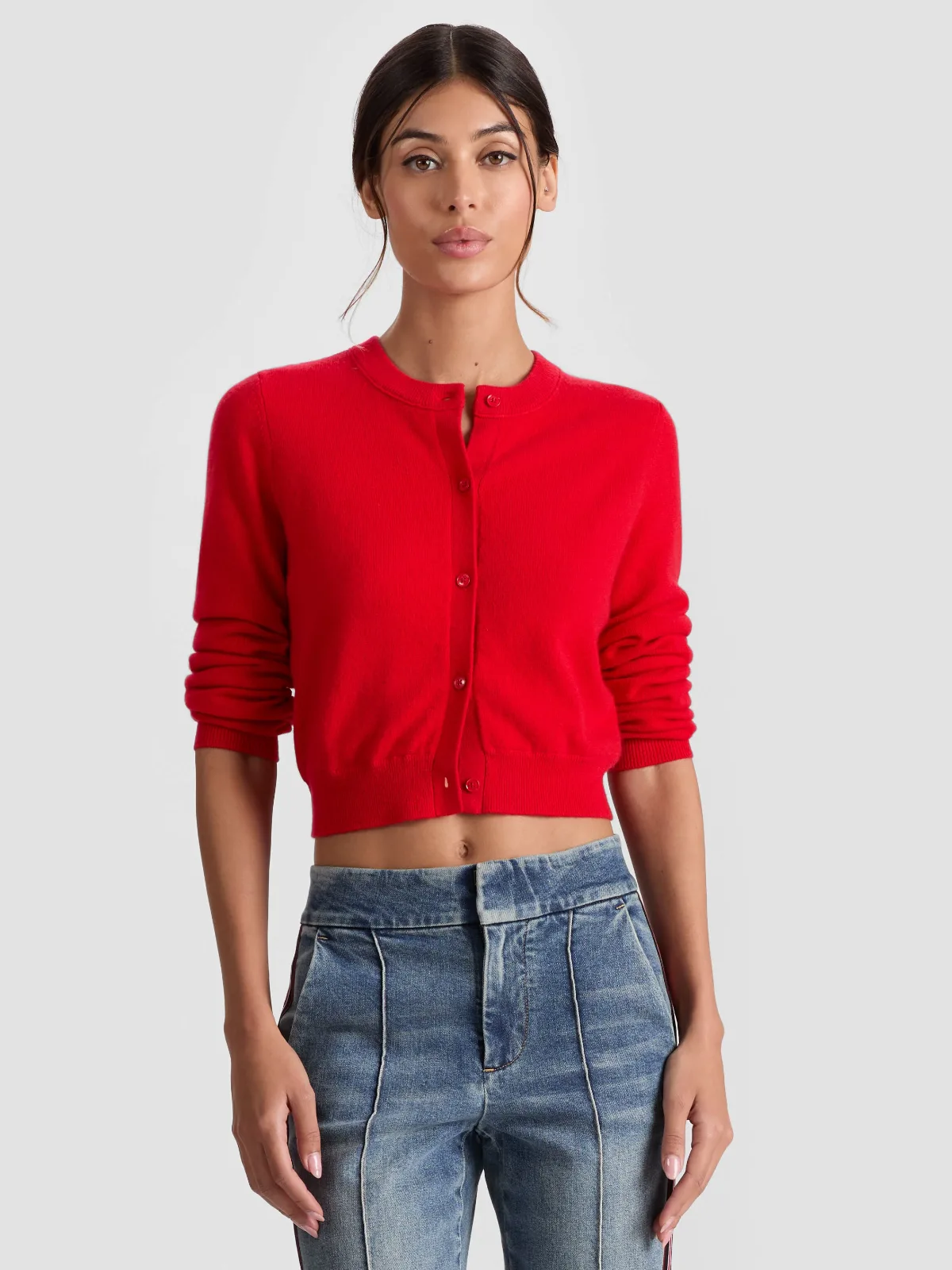 Dollie Cashmere Cardigan by Alice + Olivia