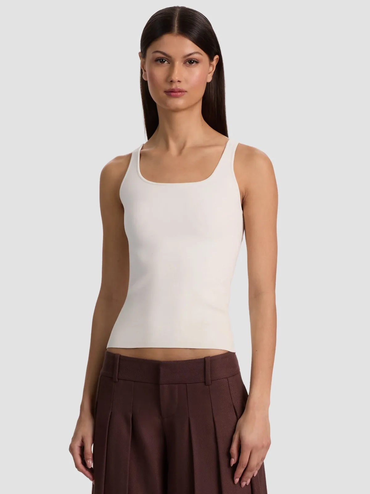 Daryn Sculpting Tank by Alice + Olivia