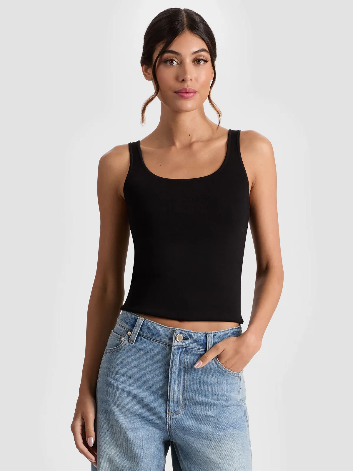 Daryn Sculpting Tank by Alice + Olivia
