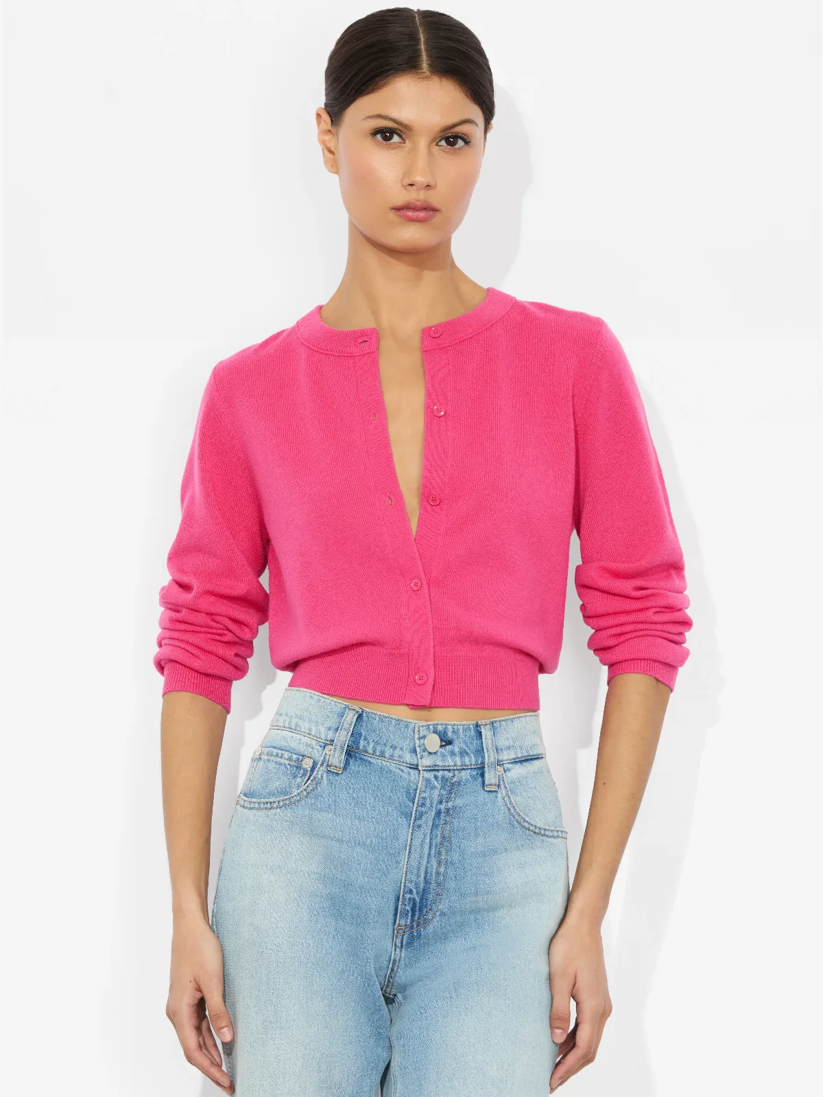 Dollie Cashmere Cardigan by Alice + Olivia
