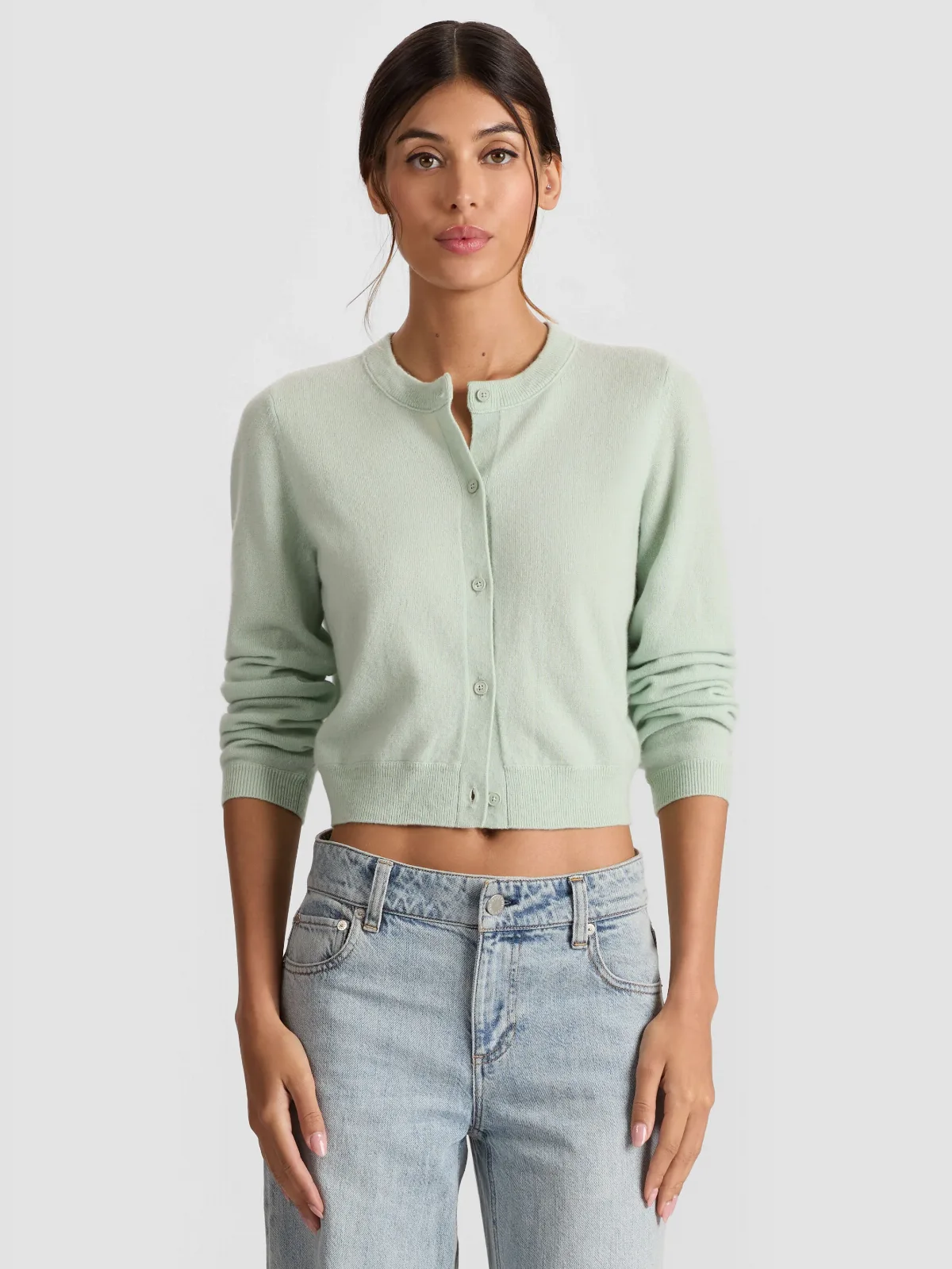 Dollie Cashmere Cardigan by Alice + Olivia