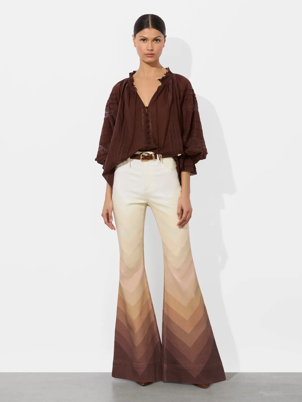 Hayden Buckle Belt by Alice + Olivia