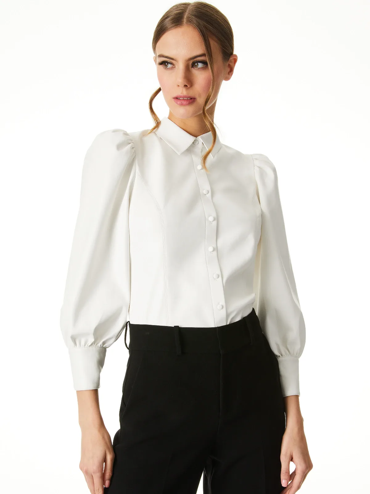 Nadine Vegan Top by Alice + Olivia