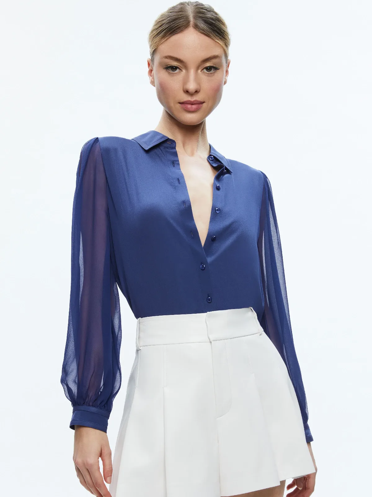 Roanne Button Down by Alice + Olivia